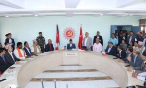 एमालेका मनोनीत उपाध्यक्षसहित स्थायी र केन्द्रीय समिति सदस्यहरूले लिए शपथ