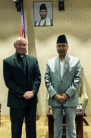 उपराष्ट्रपति यादवसँग होली सीका राजदूतको शिष्टाचार भेट