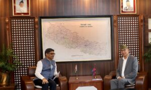 अर्थमन्त्री पौडेल र भारतीय विदेश सचिव मिस्रीबीच शिष्टाचार भेटवार्ता