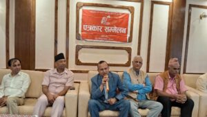 राजनीति सत्ताबाट बाहिरिनुपर्दा प्रचण्डमा आएको छटपटीले राष्ट्रिय राजनीति तनावपूर्ण : महासचिव पोखरेल