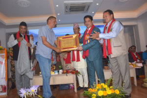 राससकर्मी पराजुली सम्मानित