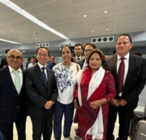 परराष्ट्रमन्त्री डा राणा न्यूयोर्कमा 