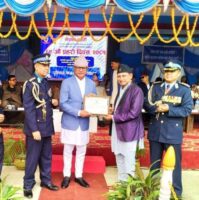 पत्रकार शिव भट्टराईको अपराधजन्य अनुसन्धानमा उच्च योगदान, प्रहरी दिवसका अवसरमा सम्मानित