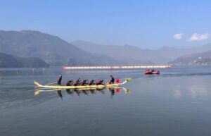 पोखरामा सुरु भयो चिनियाँ खेल ड्रागन बोटरेश फेस्टिबल