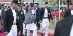 प्रधानमन्त्री ओली स्वदेश प्रस्थान