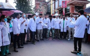 निर्वाह भत्ता खातामा नआउँदासम्म आन्दोलन जारी रहने: चिकित्सक संघ