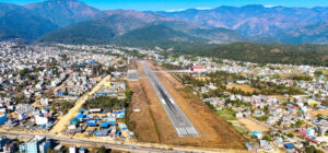 रनवेमा पानी निस्किएपछि सुर्खेत विमानस्थल बन्द