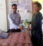 बाउन्न वर्षको उमेरमा विद्यालय भर्ना भएर कक्षा १ मा पढ्दै वडासदस्य डल्लीदेवी