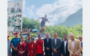 फुटबलर सावित्राको सम्मानमा ‘साम्बा चोक’ नामाकरण