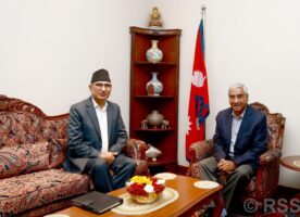 अर्थमन्त्री पौडेलद्वारा आगामी बजेटबारे कांग्रेस सभापति देउवासँग परामर्श