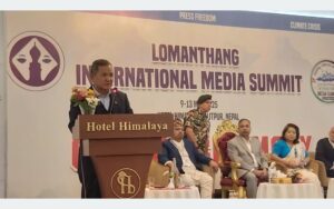 आतङ्कवाद, अराजकता र निरङ्कुशता लोकतन्त्र र प्रेस स्वतन्त्रताका शत्रु हुन्ः मन्त्री गुरुङ