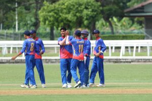 नेपालद्वारा इन्डोनेसिया ३७० रनले पराजित, विपिन एक्लैले लिए ६ विकेट, प्रशिद्धको शतक