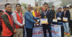 छैटौँ खुला दौड प्रतियोगिताको उपाधि नेपाली सेनाका कमललाई