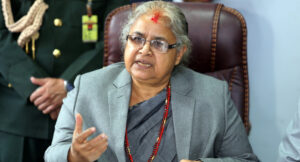 प्रधानमन्त्री कार्की नियमित आँखा जाँचका लागि तिलगङ्गा अस्पताल