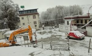 मुस्ताङमा भारी हिमपात