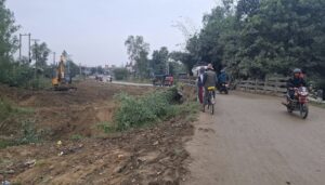 नेपालगञ्ज–गुलरिया सडकमा चार ‘लेन’को पुल निर्माण हुँदै