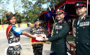 दुइ हजार चार सय ५१ सैन्य दीक्षित