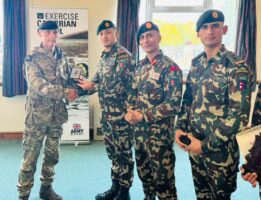 नेपाली सेनालाई बेलायतमा चौथो पटक स्वर्ण पदक