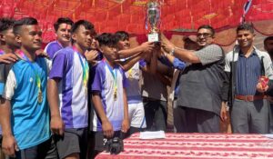 ‘जेनजी’ सहिद योगेन्द्र न्यौपाने स्मृति भलिबल प्रतियोगिताको उपाधि तीनपाटन ‘ए’लाई