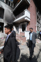 गृहमन्त्रीद्वारा पूर्व राष्ट्रपति भण्डारीको घरको अवलोकन