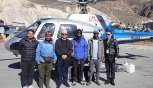 छार्का भेरोलमा अलपत्र परेका दुई पर्यटकको उद्धार