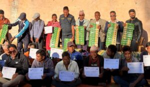 कैदीबन्दीलाई अगरबत्ती उत्पादनसम्बन्धी तालिम