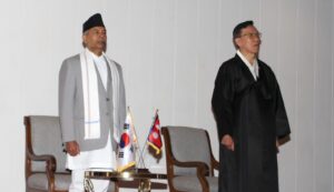 उपराष्ट्रपति यादव स्वागत समारोहमा सहभागी