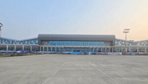 निर्धारित समयभन्दा अगावै तयार भयो राँझा विमानस्थलको नयाँ टर्मिनल भवन