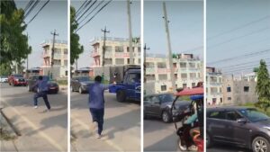 महेश बस्नेत सवार कारमा रातो रङ प्रहार, २ जना पक्राउ