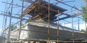 फेवातालस्थित तालाराही मन्दिर पुनर्निर्माण अन्तिम चरणमा