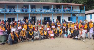 नागीका ८० वर्षमाथिका ३० ज्येष्ठ नागरिक सम्मानित