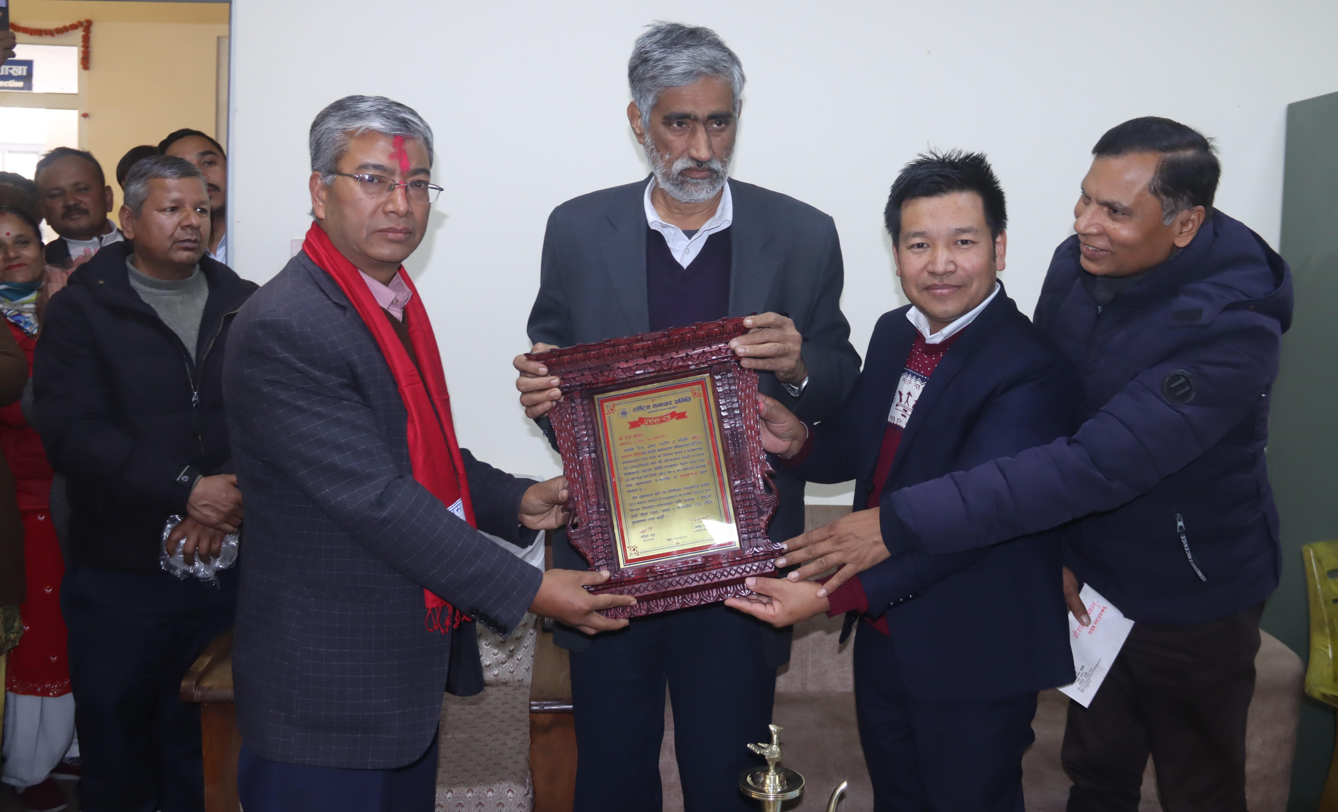 नायब महाप्रबन्धक शाक्य रासस सेवाबाट बिदाइ