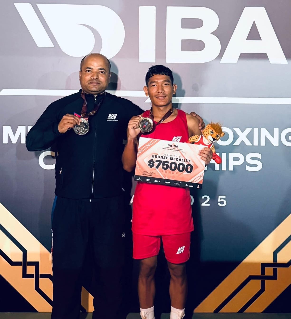 आइबिए पुरुष विश्व बक्सिङ प्रतियोगितामा बक्सर चन्द्रलाई काँस्य