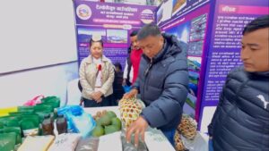 टेम्केमैयुङका कृषि उत्पादनको काठमाडौँमा प्रदर्शनी