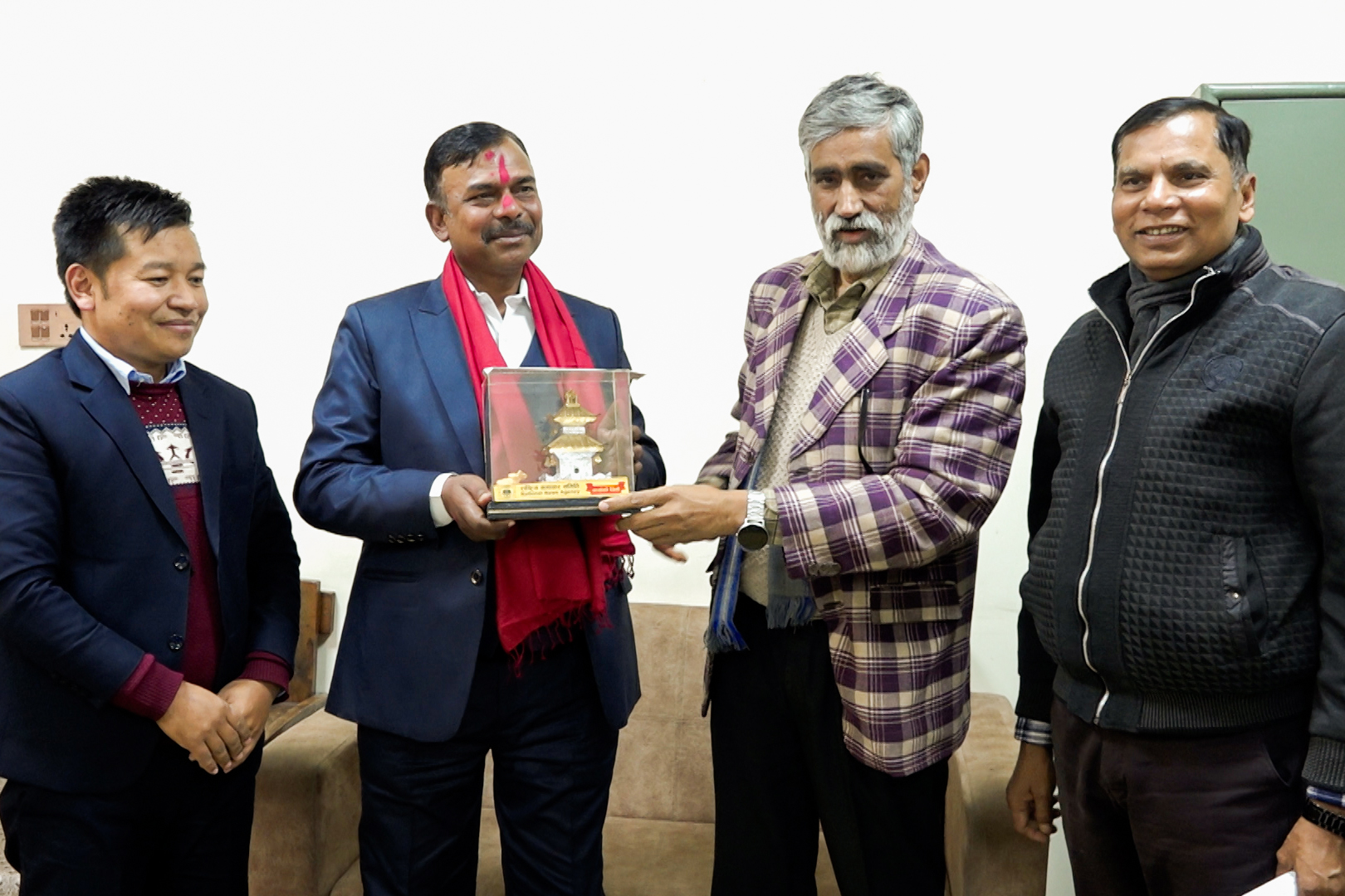 राससकर्मी साहको बिदाइ