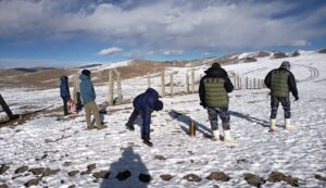 कोरलास्थित सीमाक्षेत्रमा संयुक्त गस्ती