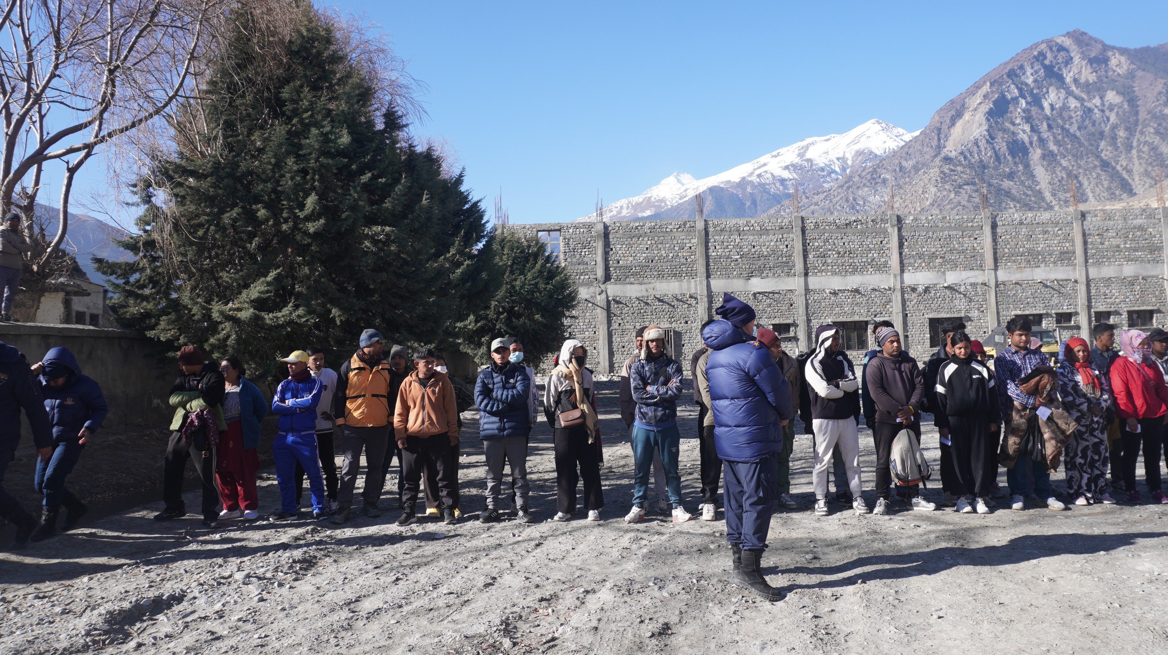 मुस्ताङमा असी प्रतिशत निर्वाचन प्रहरी जिल्ला बाहिरका