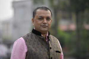 नेपाली कांग्रेसका सभापति थापाद्वारा मतदान