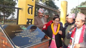 भरतपुरमा बृहत् चक्रपथ उद्घाटन