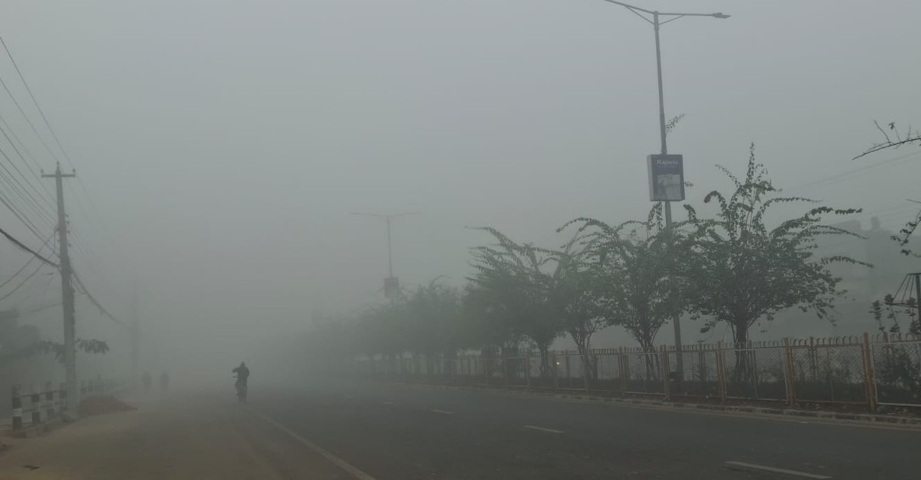 बाक्लो हुस्सु र कुहिरोले पश्चिम तराईको जनजीवन प्रभावित