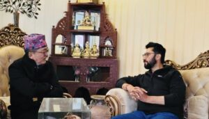 सभापति लामिछाने र राप्रपा अध्यक्ष लिङ्देनबीच भेटवार्ता