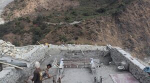 म्याग्दी नदीमाथि तीन सय तीन मिटर लामो झोलङ्गे पुल निर्माण सुरु