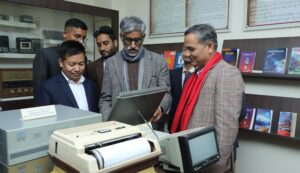 गृहमन्त्री अर्यालद्वारा ‘रासस मिडिया सङ्ग्रहालय’ अवलोकन