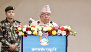 अख्तियार दुरुपयोग राज्यको वैधानिकता र सामाजिक न्यायमाथिको गम्भीर चुनौतीः राष्ट्रपति पौडेल