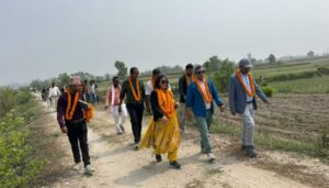 नारायणी नदीको कटान रोक्न सुस्तामा तटबन्ध निर्माण