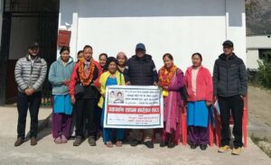 दिवङ्गत अभिभावकका स्मृतिमा पाँच लाखको अक्षयकोष स्थापना