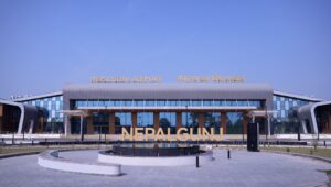 नेपालगञ्ज विमानस्थलमा अत्याधुनिक टर्मिनल भवन निर्माण सम्पन्न