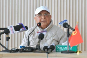 प्रधानमन्त्री शाहलाई अध्यक्ष ओलीको बधाई