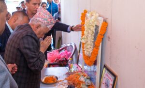 राष्ट्रपतिद्वारा शोक व्यक्त