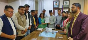 सञ्चारमन्त्री तिमिल्सिना र नेपाल पत्रकार महासङ्घबीच छलफल